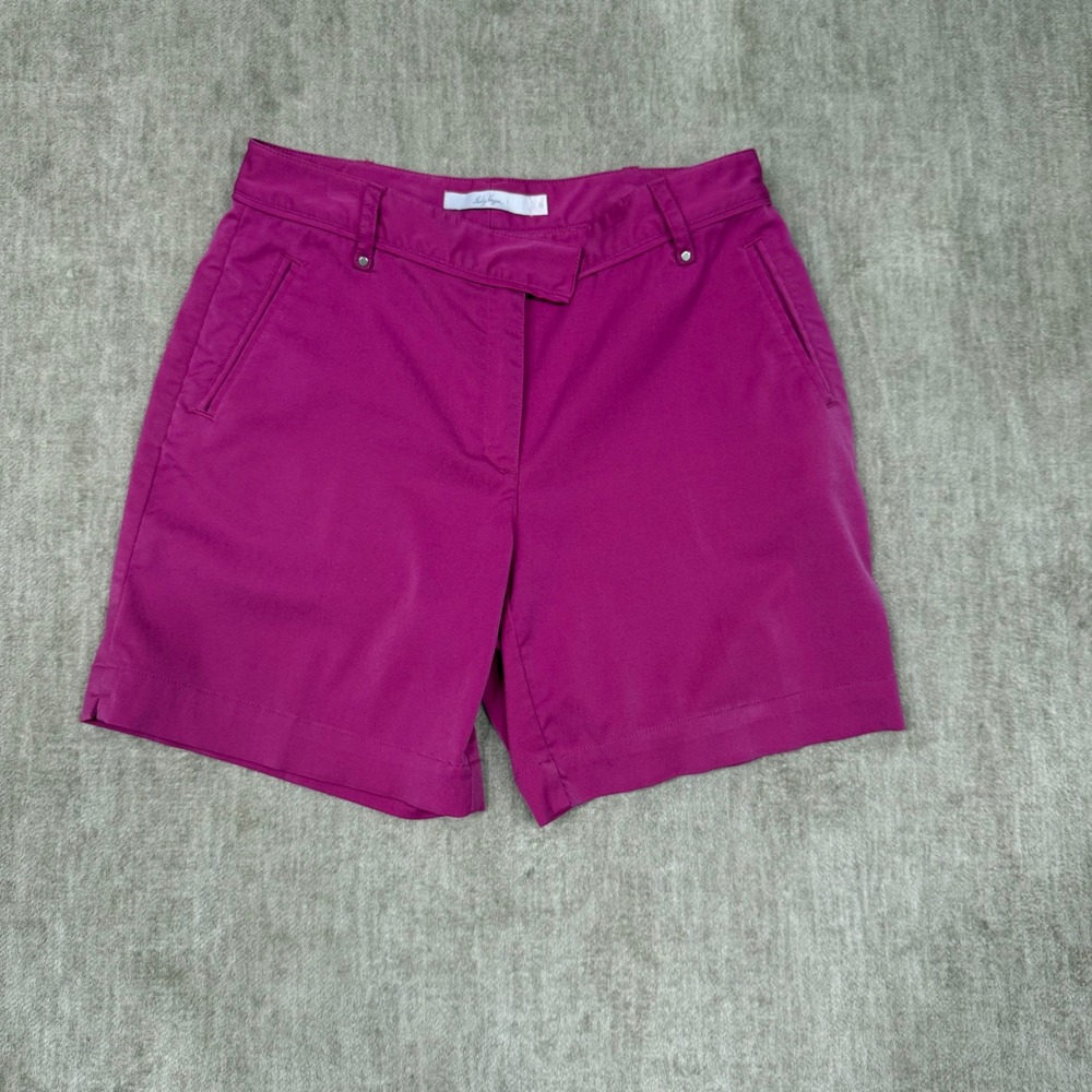 Lady Hagen Womens Magenta Pink Golf Shorts Size 6 Stretch Performance Activewear